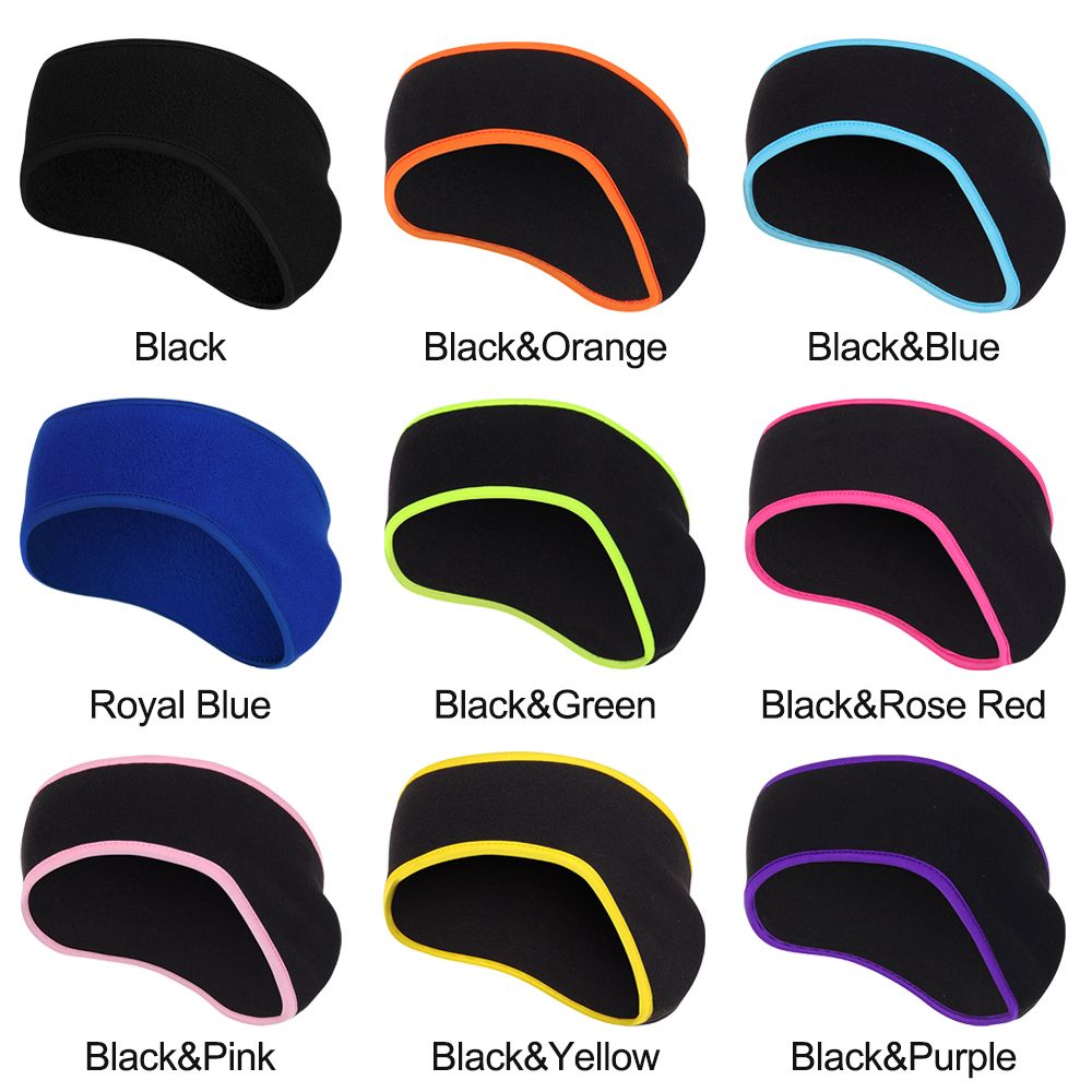 1 buah ikat rambut, penutup te - Fleece Ear Warmer Band ulasan dan harga