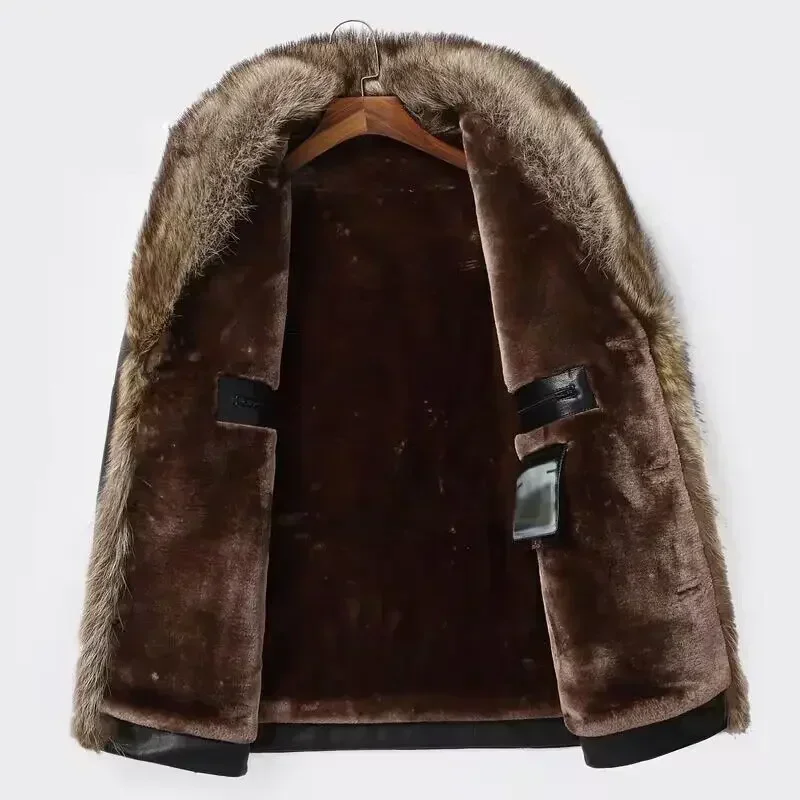 Haining bulu satu pria dengan  - Wool Coat Peacoat ulasan dan harga